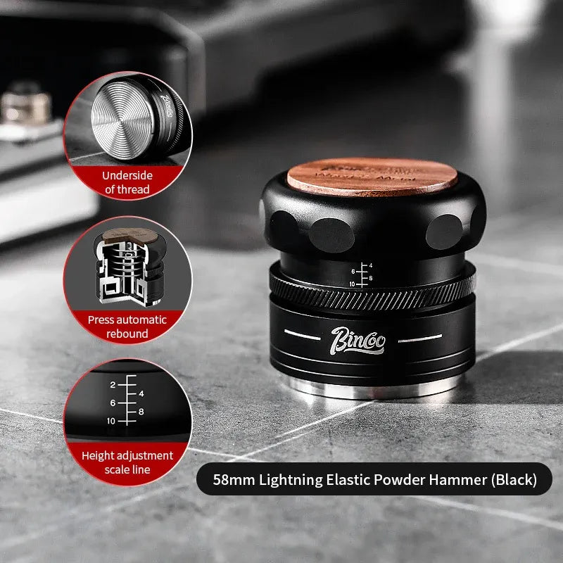 Bincoo Palm Elastic Press Powder Tamper