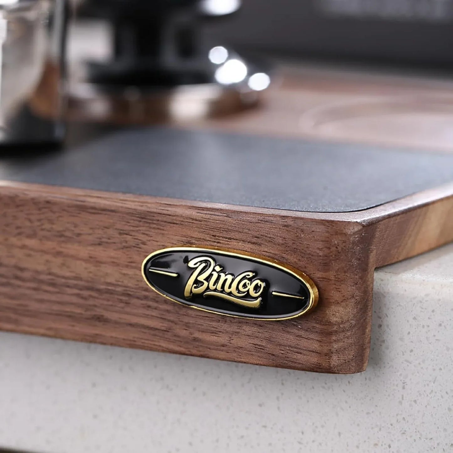 Bincoo Wooden Corner Coffee Tamper Station