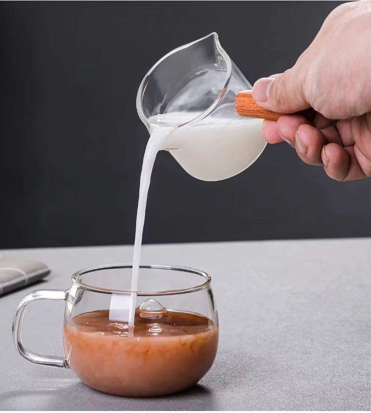 Coffee Plus Espresso Measuring Glass