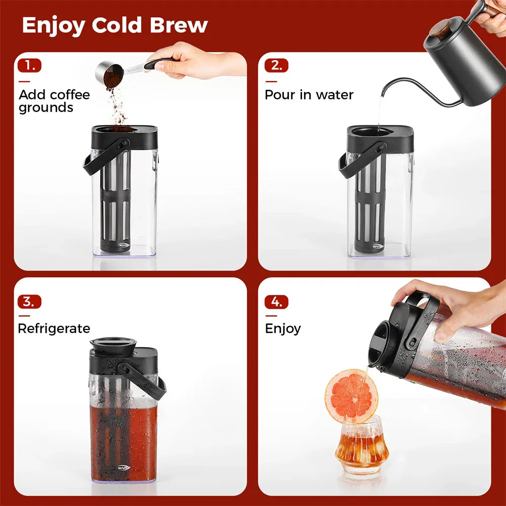 IKAPE Cold Brew Coffee Maker 1100m