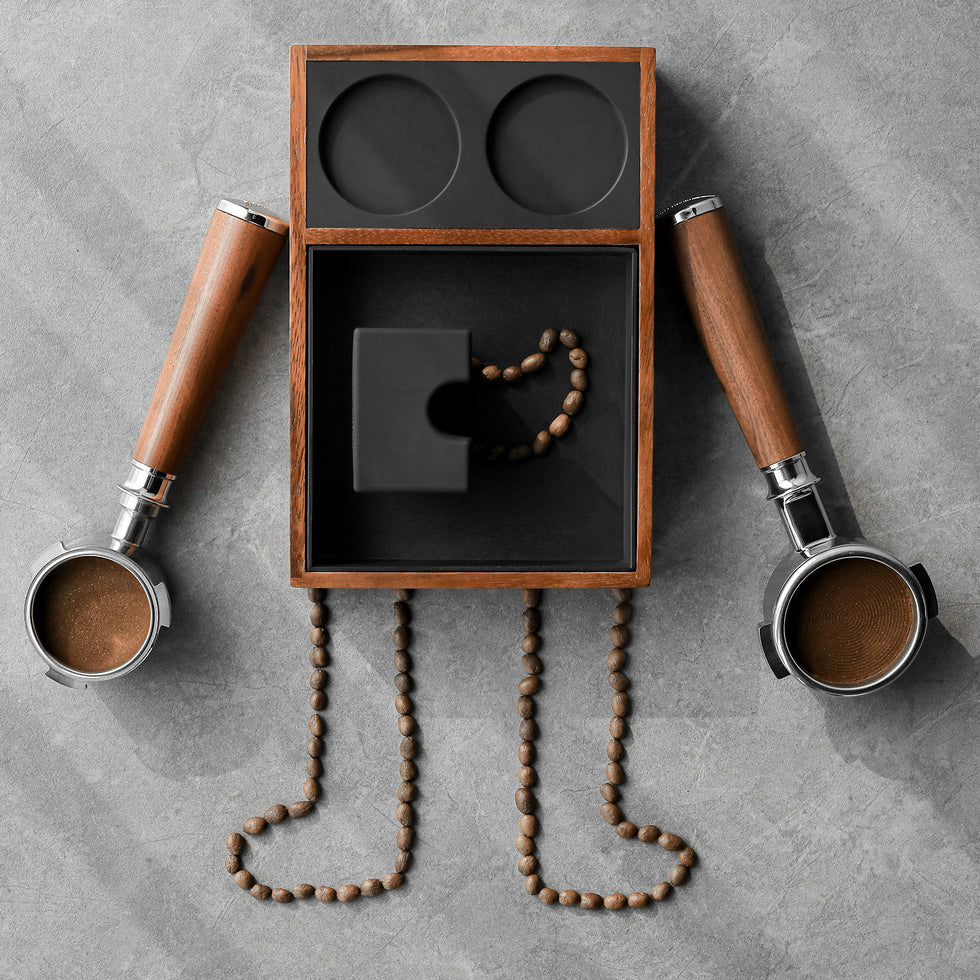 MHW-3BOMBER Knock Box + Wood Tamping Station