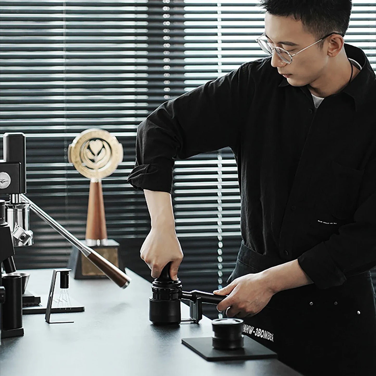 MHW-3 Bomber Astra Collection 51-58mm Portafilter Holder Coffee Maker & Espresso Machine Replacement Parts CoffeePlus.india