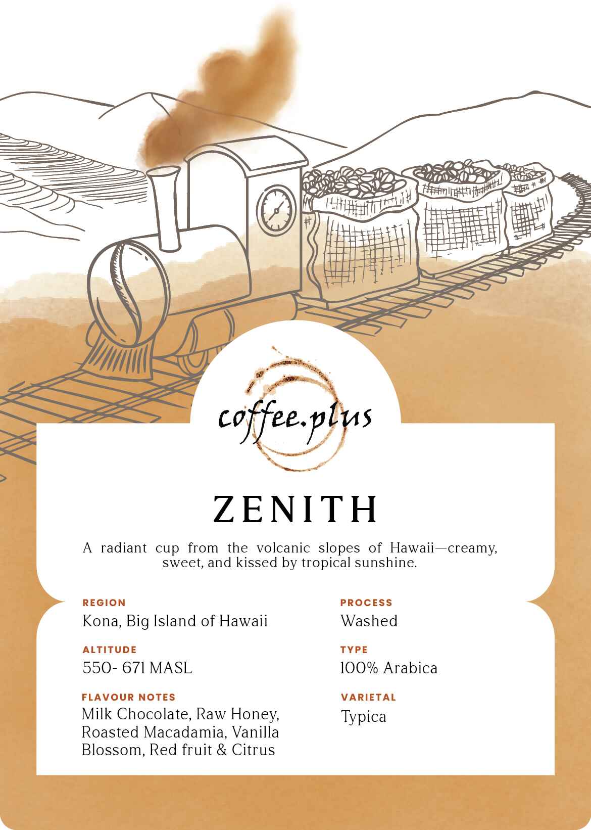 Zenith - Hawaiian Kona