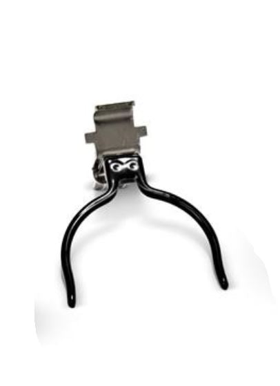 Eureka Mignon All Purpose Fork with adjustable height mechanism and coated metal construction for hands-free grinding