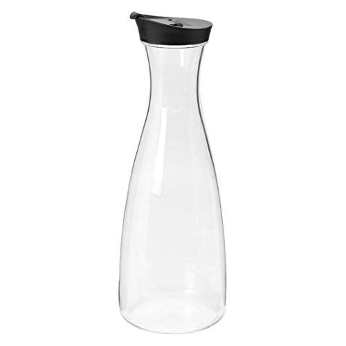 Toddy acrylic storage decanter 56oz with black lid and clear body for cold brew storage