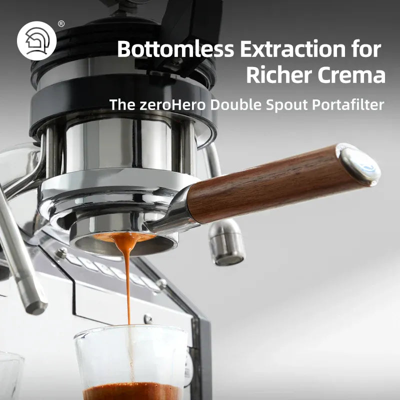 zeroHero Double Spout Portafilter