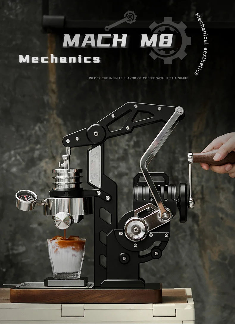 MUVNA Hand Crank Espresso Machine - MACH