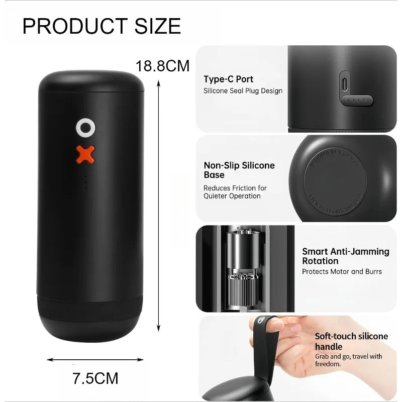 TIMEMORE Nuttii OX Electric Coffee Grinder