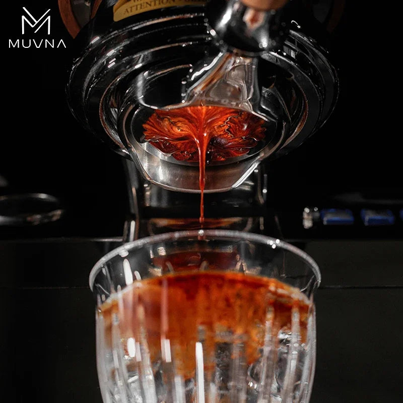 MUVNA Lucifer Series Bottomless Portafilter - 2 Ear 58mm