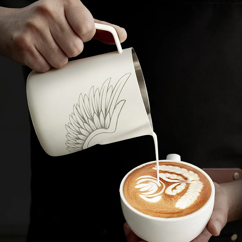 zeroHero Angel Racer Milk Frothing Pitcher