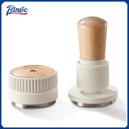 Bincoo 30-Pound Force Beech Espresso Tamper