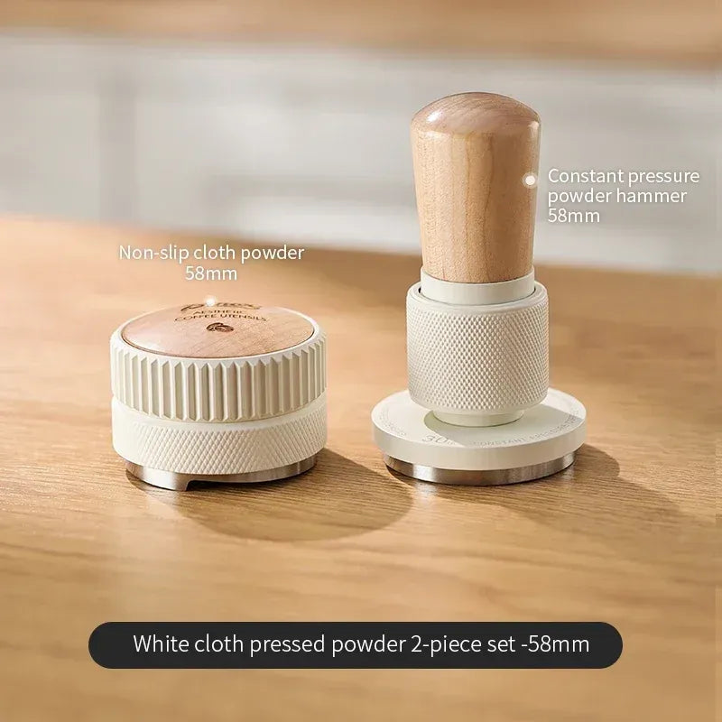 Bincoo 30-Pound Force Beech Espresso Tamper