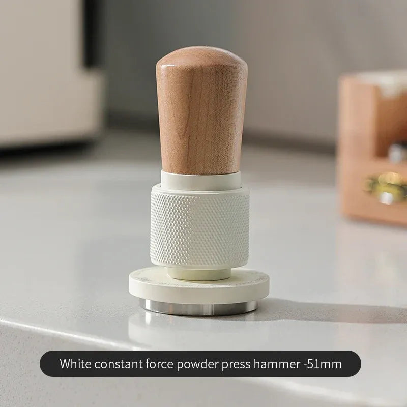 Bincoo 30-Pound Force Walnut Espresso Tamper