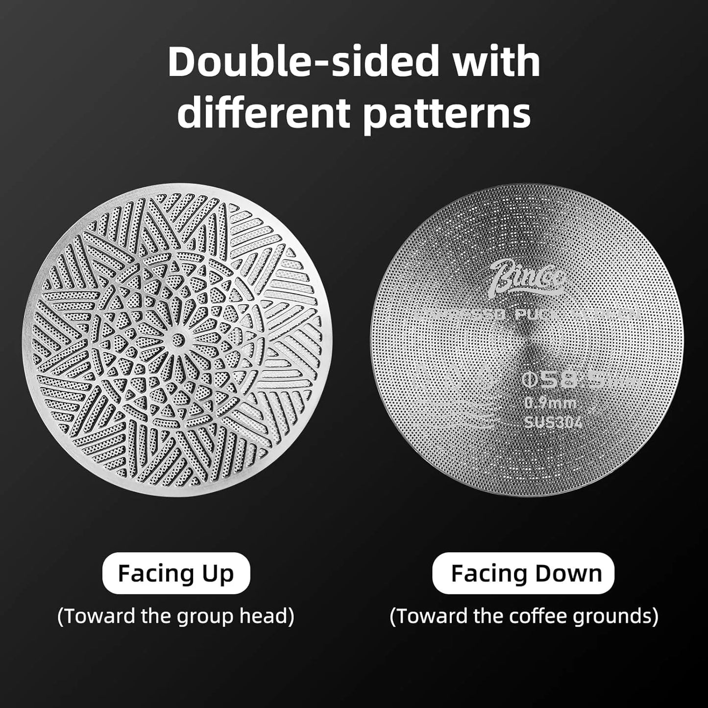 Bincoo 58.5 mm Puck Screen