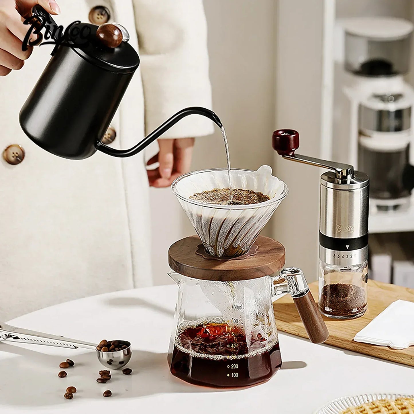 Bincoo 800ml Barista Pour Over Set