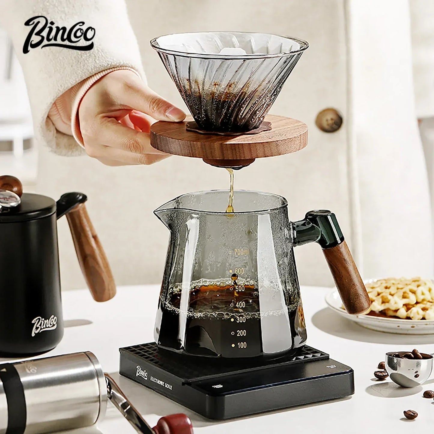 Bincoo 800ml Barista Pour Over Set