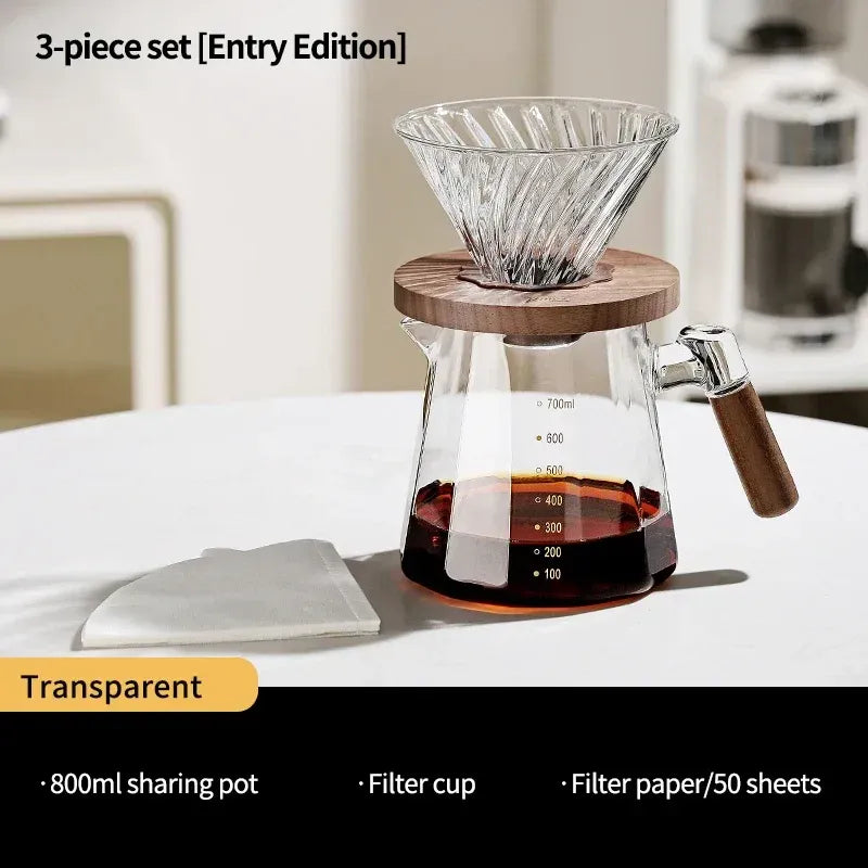 Bincoo 800ml Barista Pour Over Set
