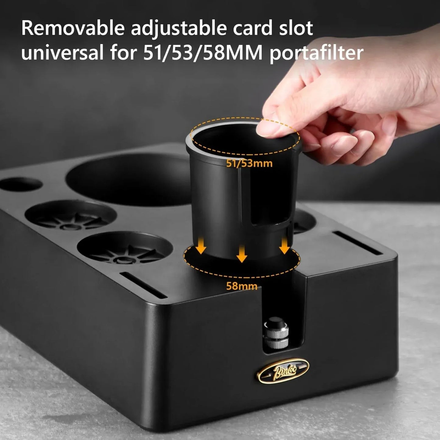 Bincoo 8 in 1 Espresso Coffee Tamper Station