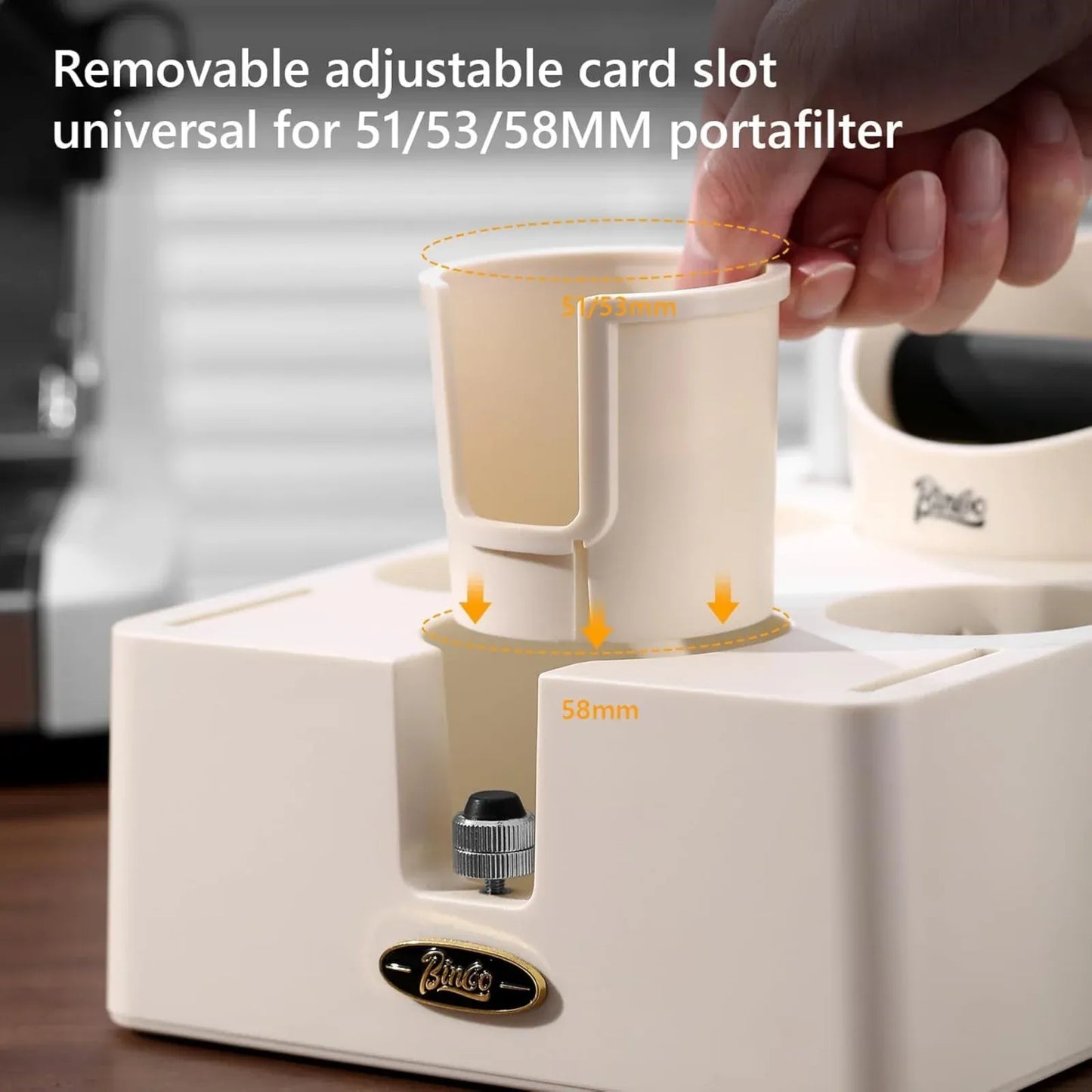 Bincoo 8 in 1 Espresso Coffee Tamper Station