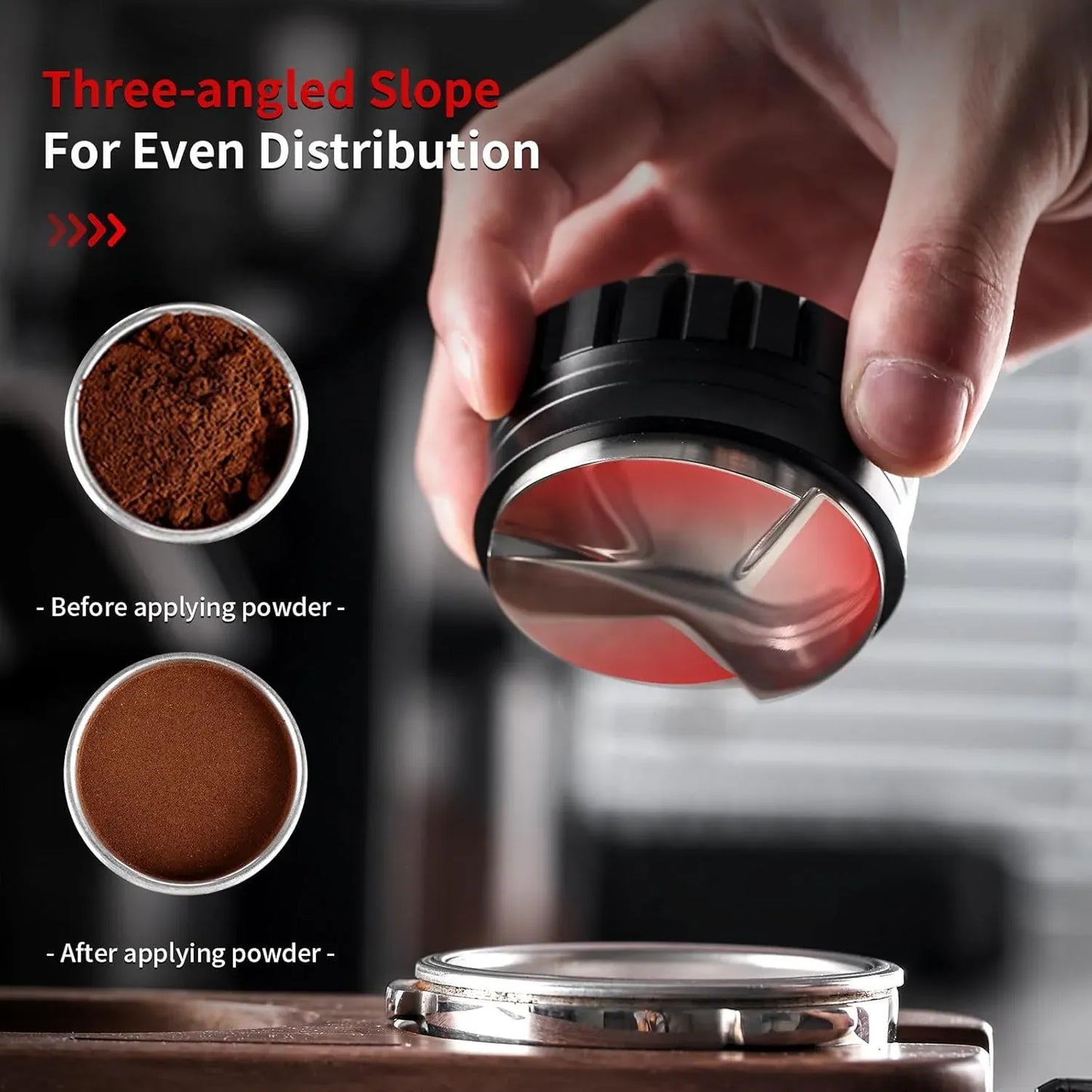 Bincoo Adjustable Height Espresso Distribution Tool