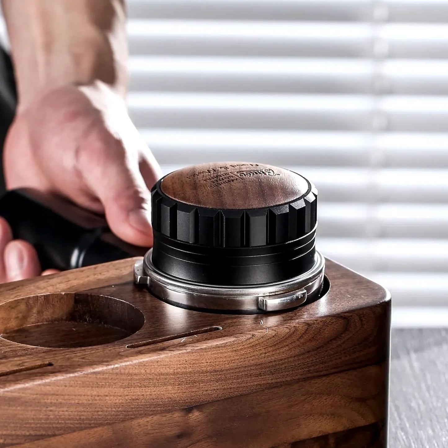 Bincoo Adjustable Height Espresso Distribution Tool