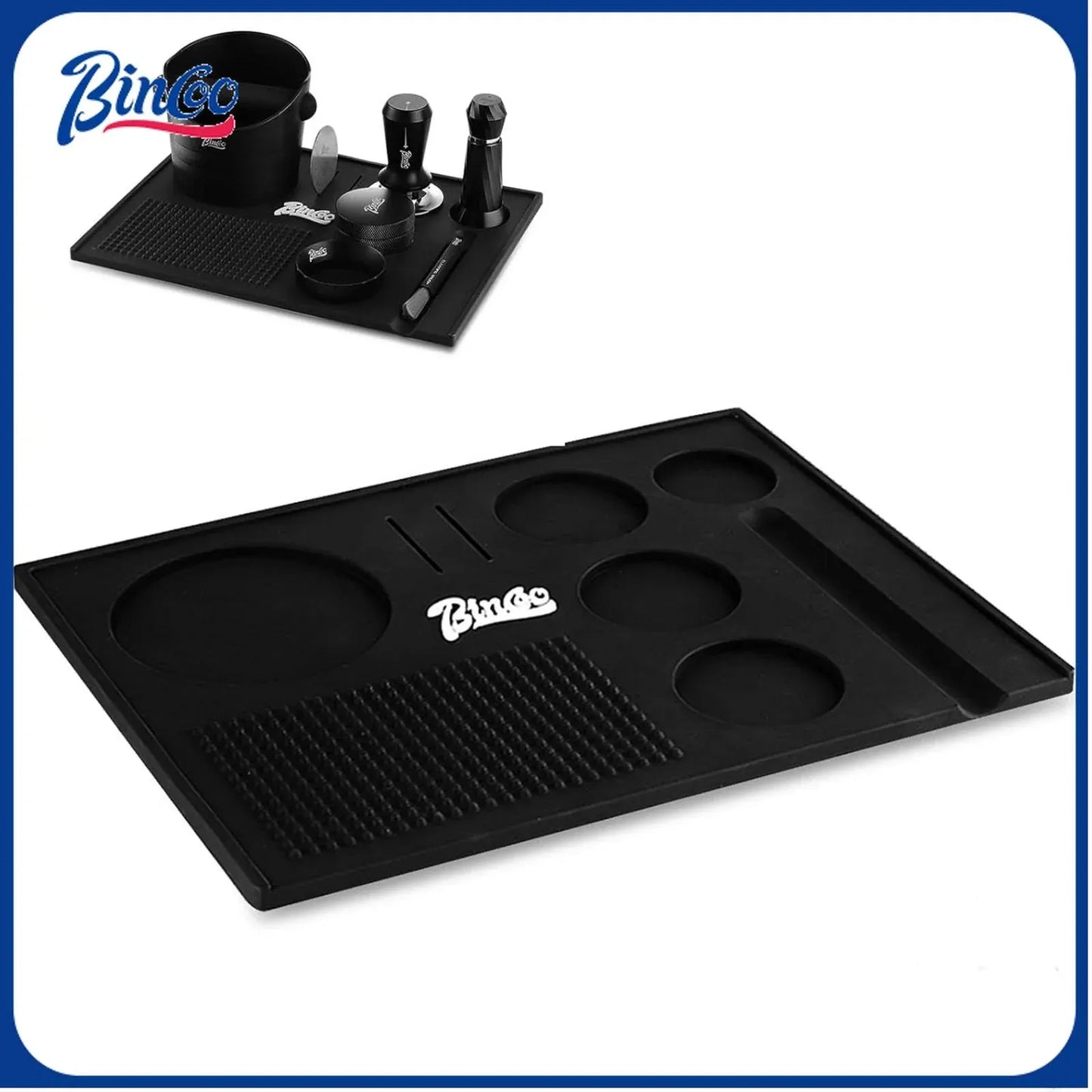 Bincoo All in One-Tamping Pad for Barista Tool