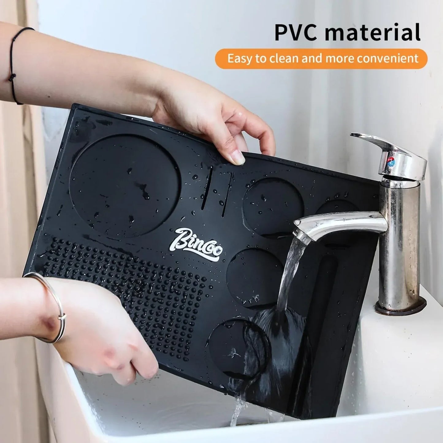 Bincoo All in One-Tamping Pad for Barista Tool