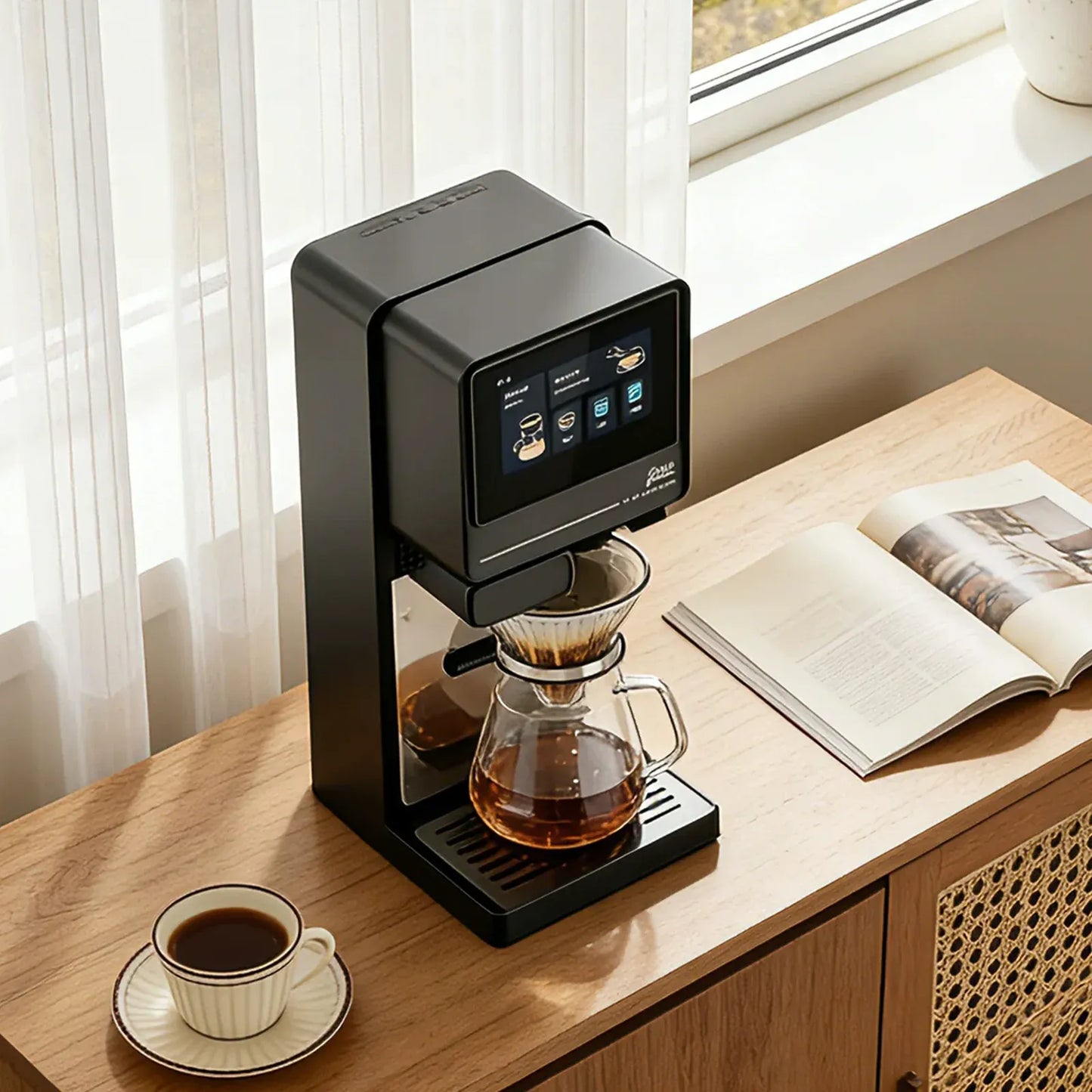 Bincoo Auto Pour Over + Grinder