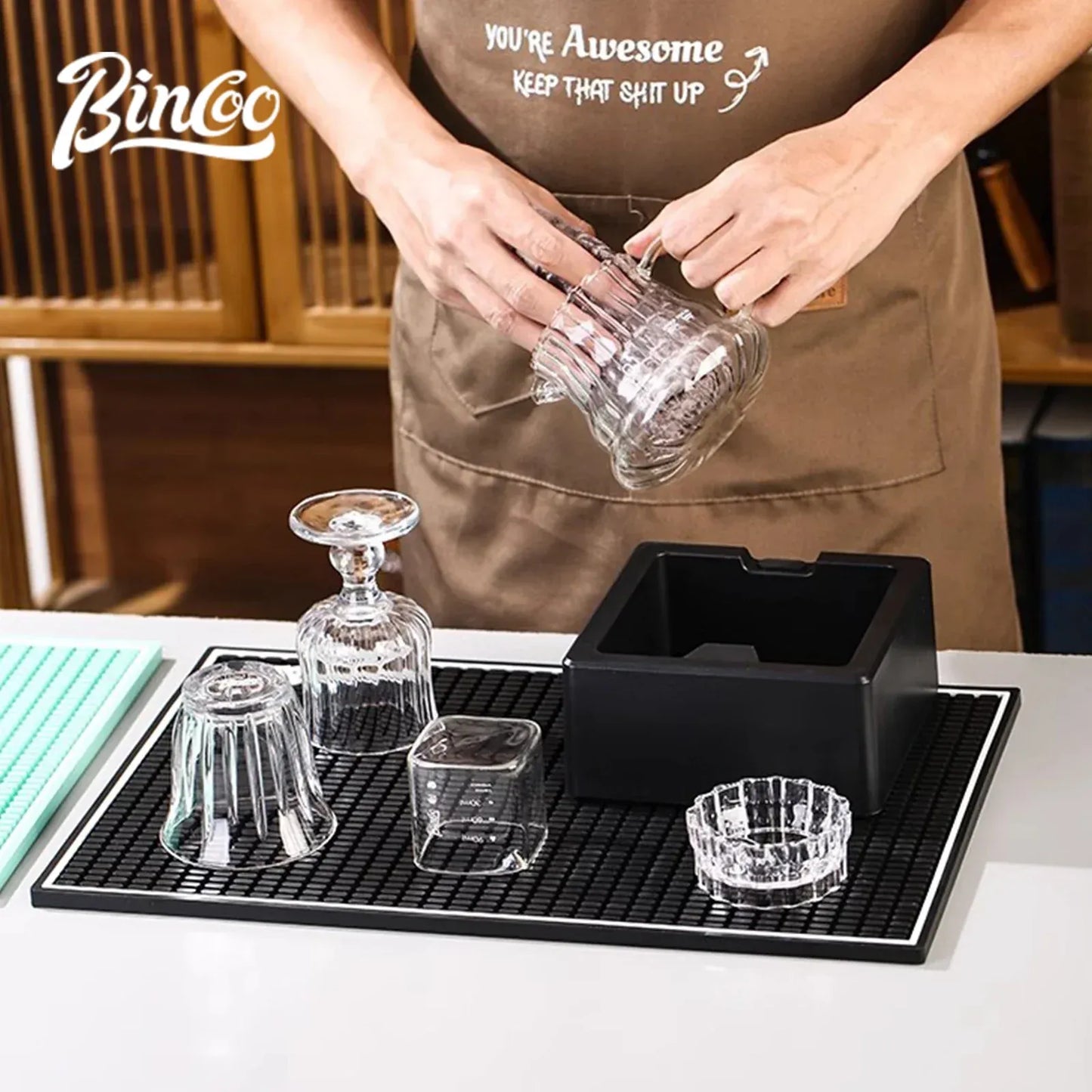 Bincoo Coffee Bar Mat