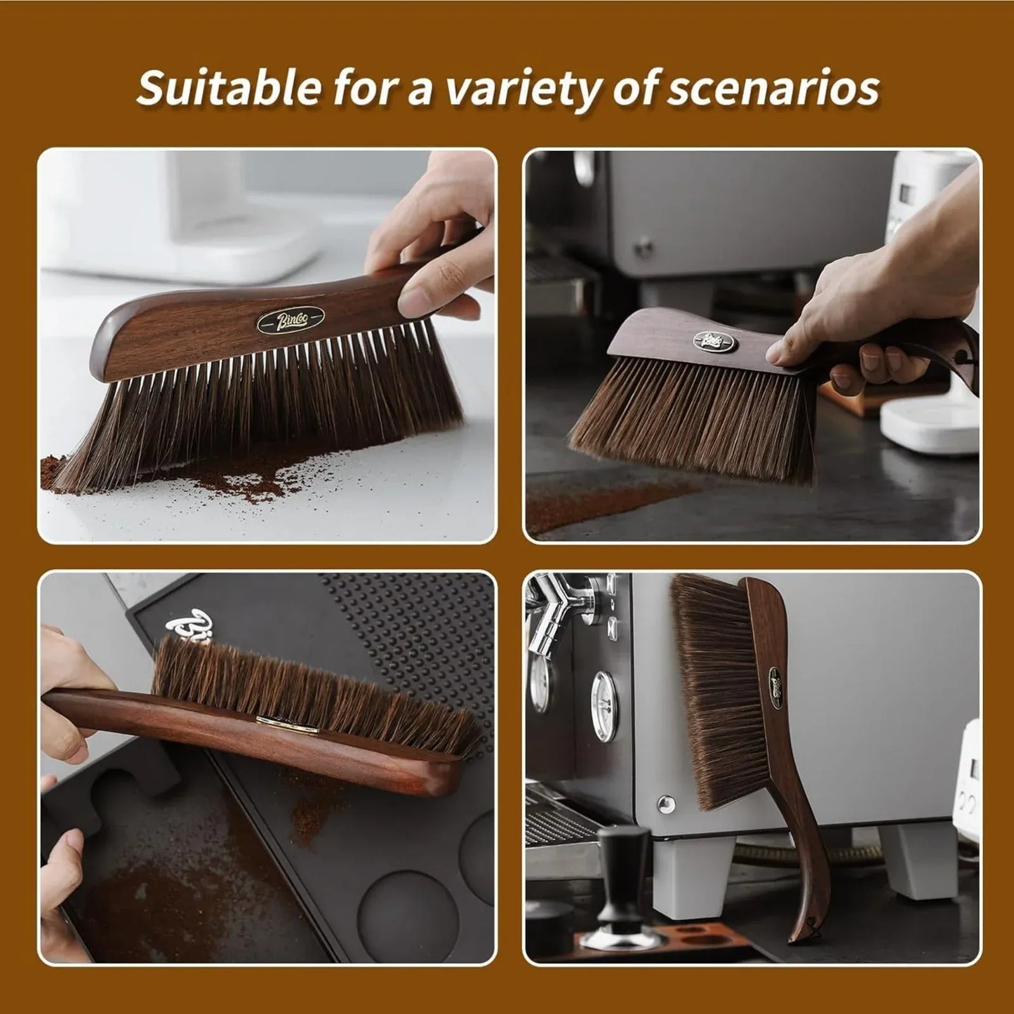 Bincoo Coffee Table Cleaning Brush