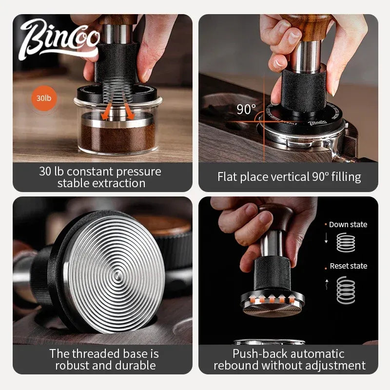 Bincoo Constant Pressure Espresso Tamper v1