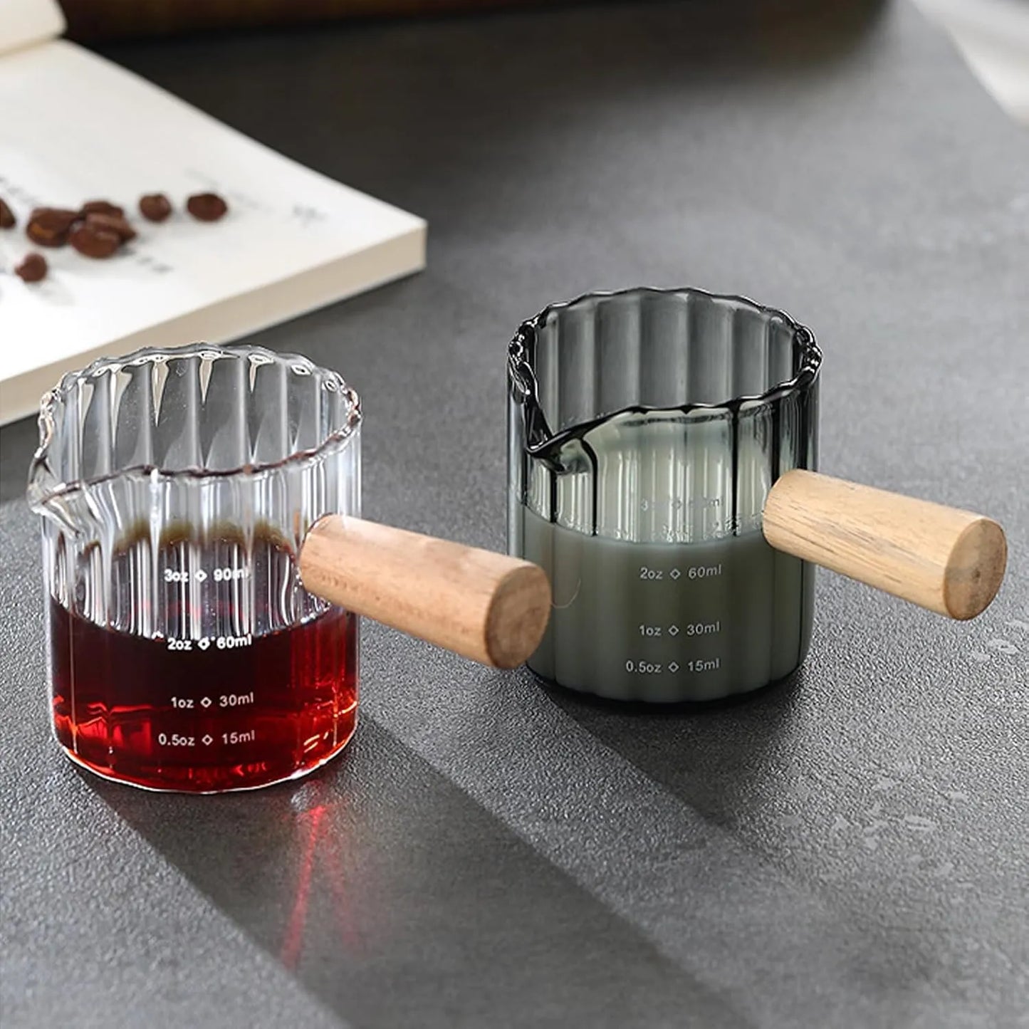 Bincoo Vertical Glass Measuring Cup