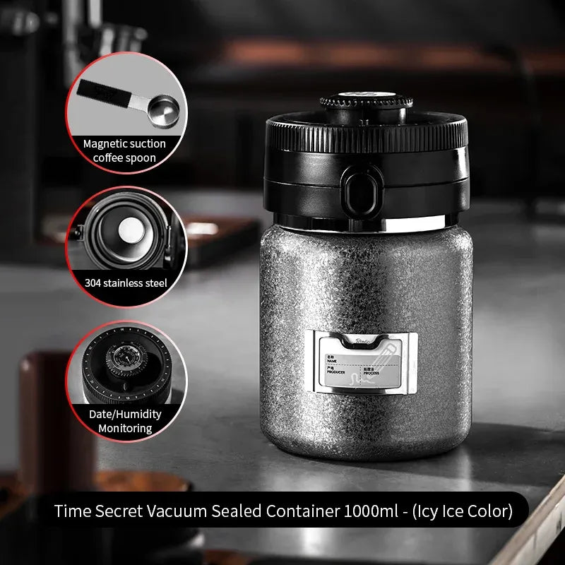 Bincoo Double Layer Storage Canister (Humidity Detection)