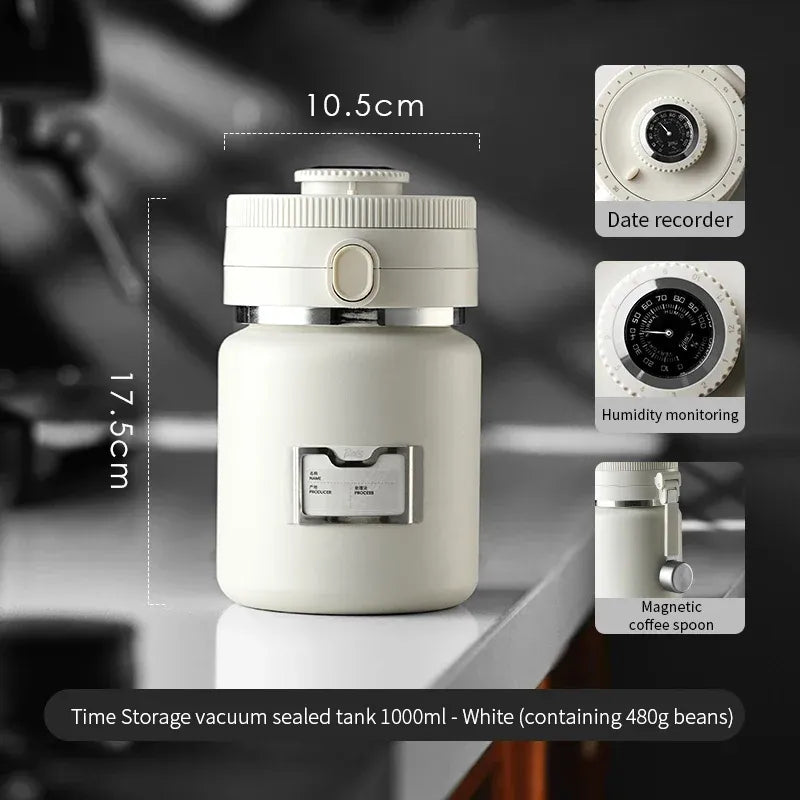 Bincoo Double Layer Storage Canister (Humidity Detection)