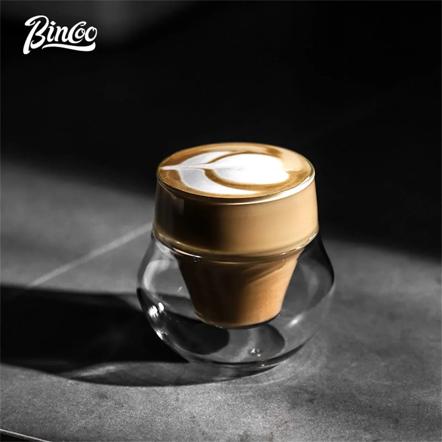 Bincoo Double Wall Glass Aroma Tasting Cup 110ml
