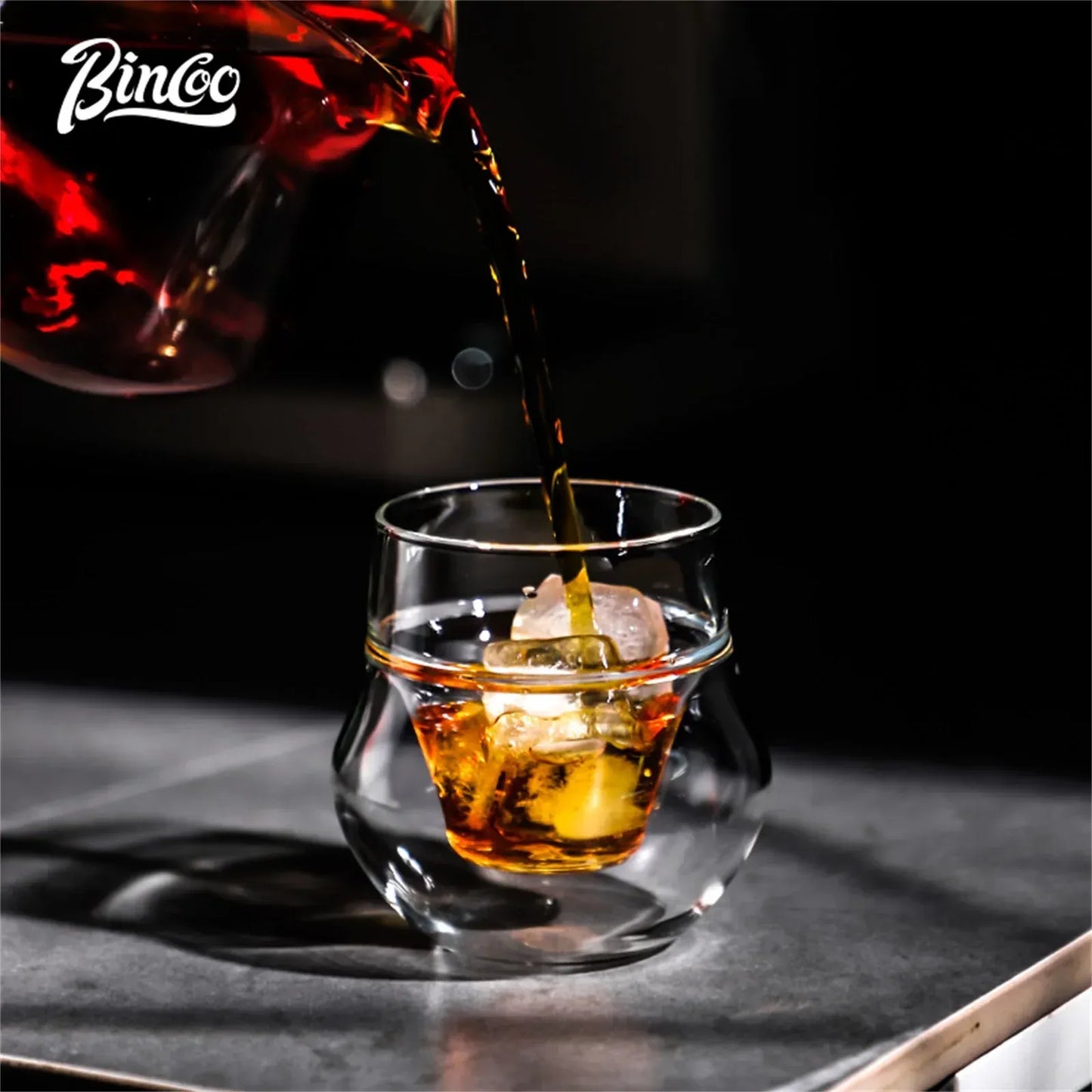 Bincoo Double Wall Glass Aroma Tasting Cup 110ml