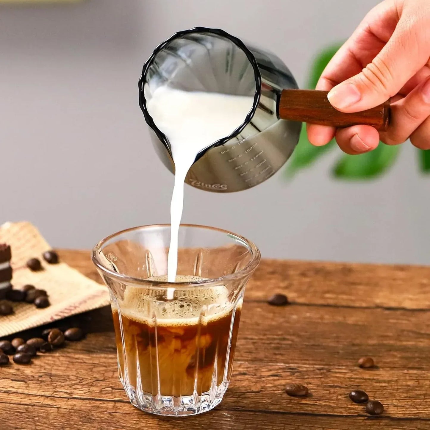 Bincoo Espresso Shot Glass with Wood