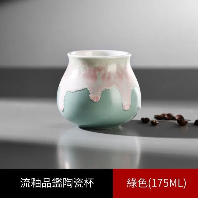 Bincoo Flow Glaze Ceramic Coffee Tasting Cup 175ml