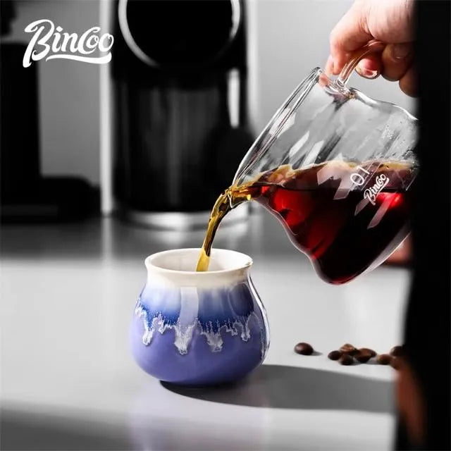 Bincoo Flow Glaze Ceramic Coffee Tasting Cup 175ml