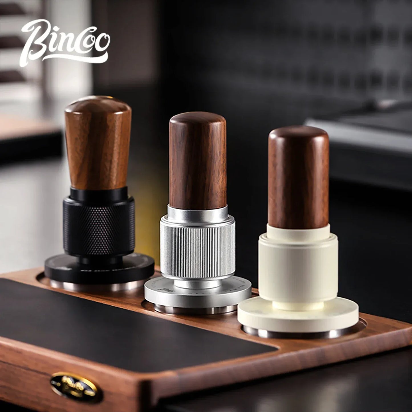 Bincoo Hengli Walnut Espresso Tamper