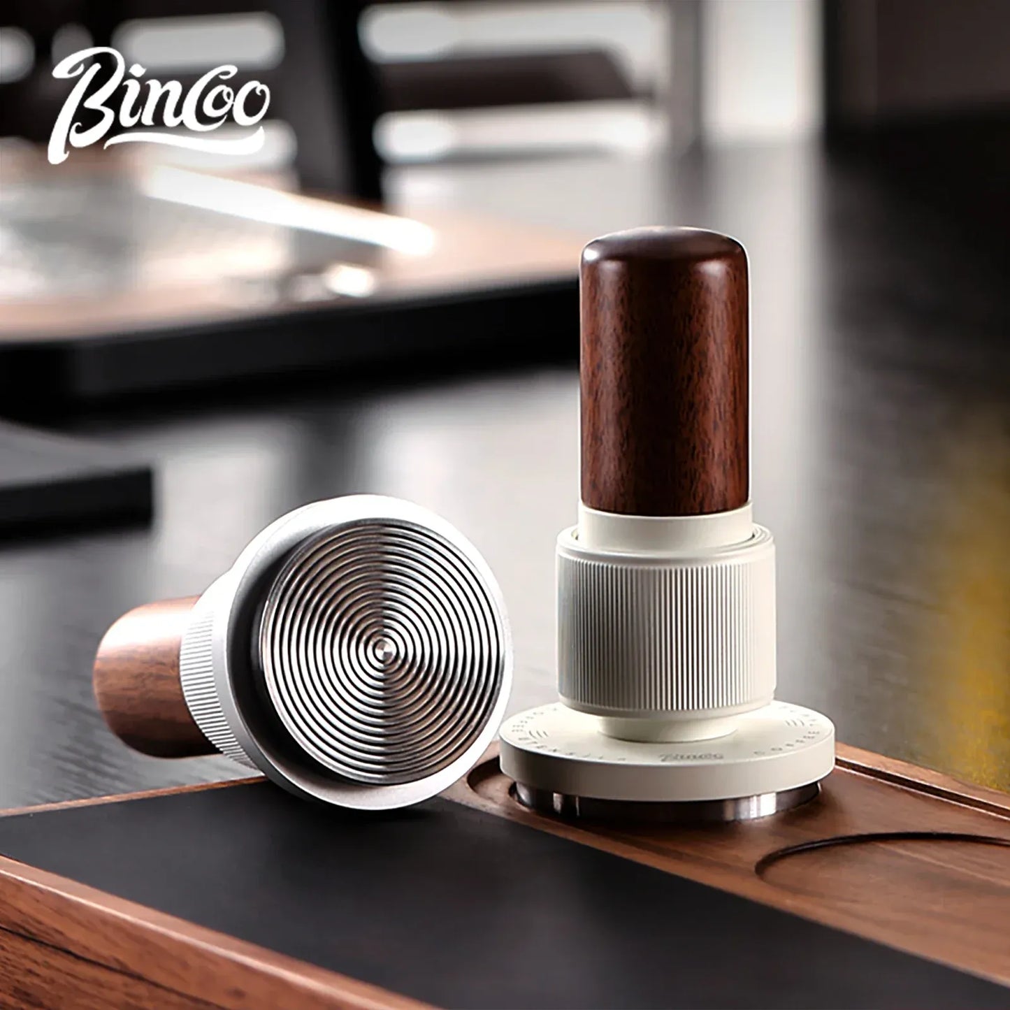 Bincoo Hengli Walnut Espresso Tamper
