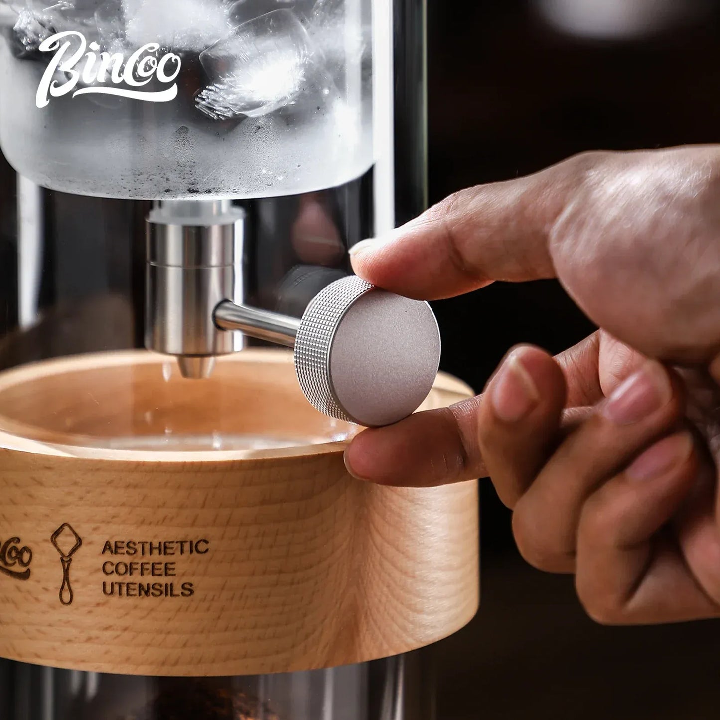 Bincoo Large Capacity Cold Brew Coffee Pot Double Walled Glass