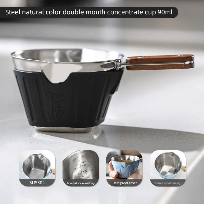 Bincoo Wood Handle Shot Cup 90ml