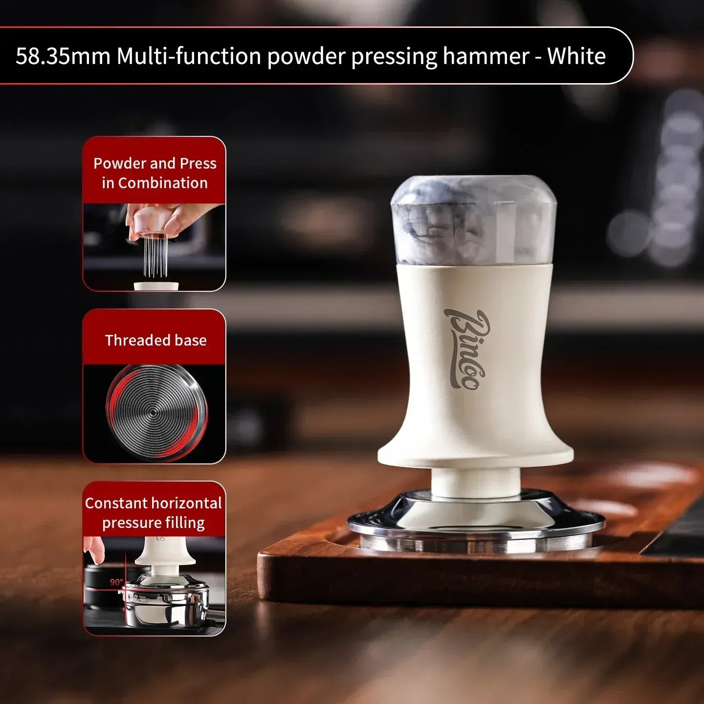 Bincoo Multifunctional Magnetic Powder Needle Disperser Powder Tamper