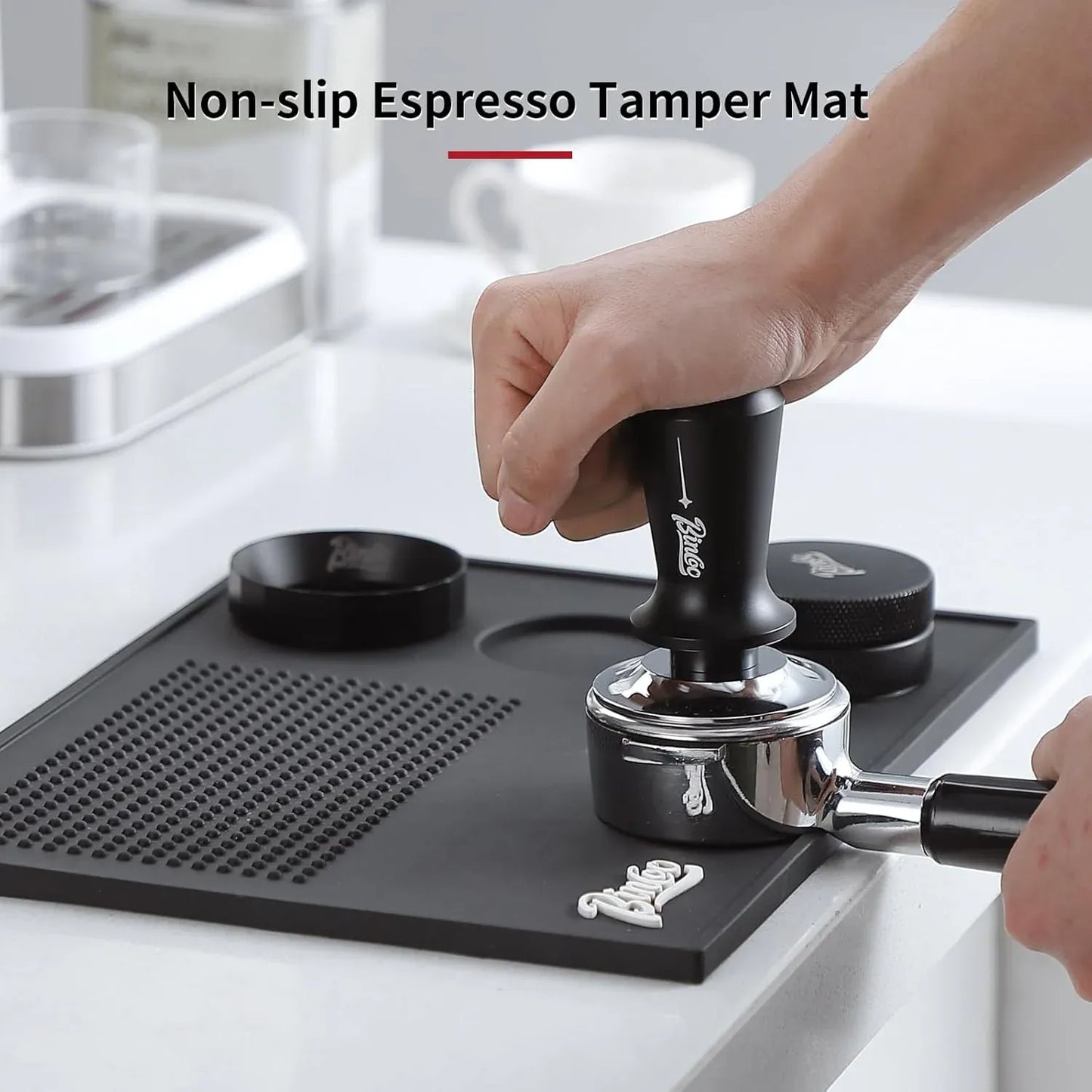 Bincoo Non-slip Coffee Tamper Holder Pad