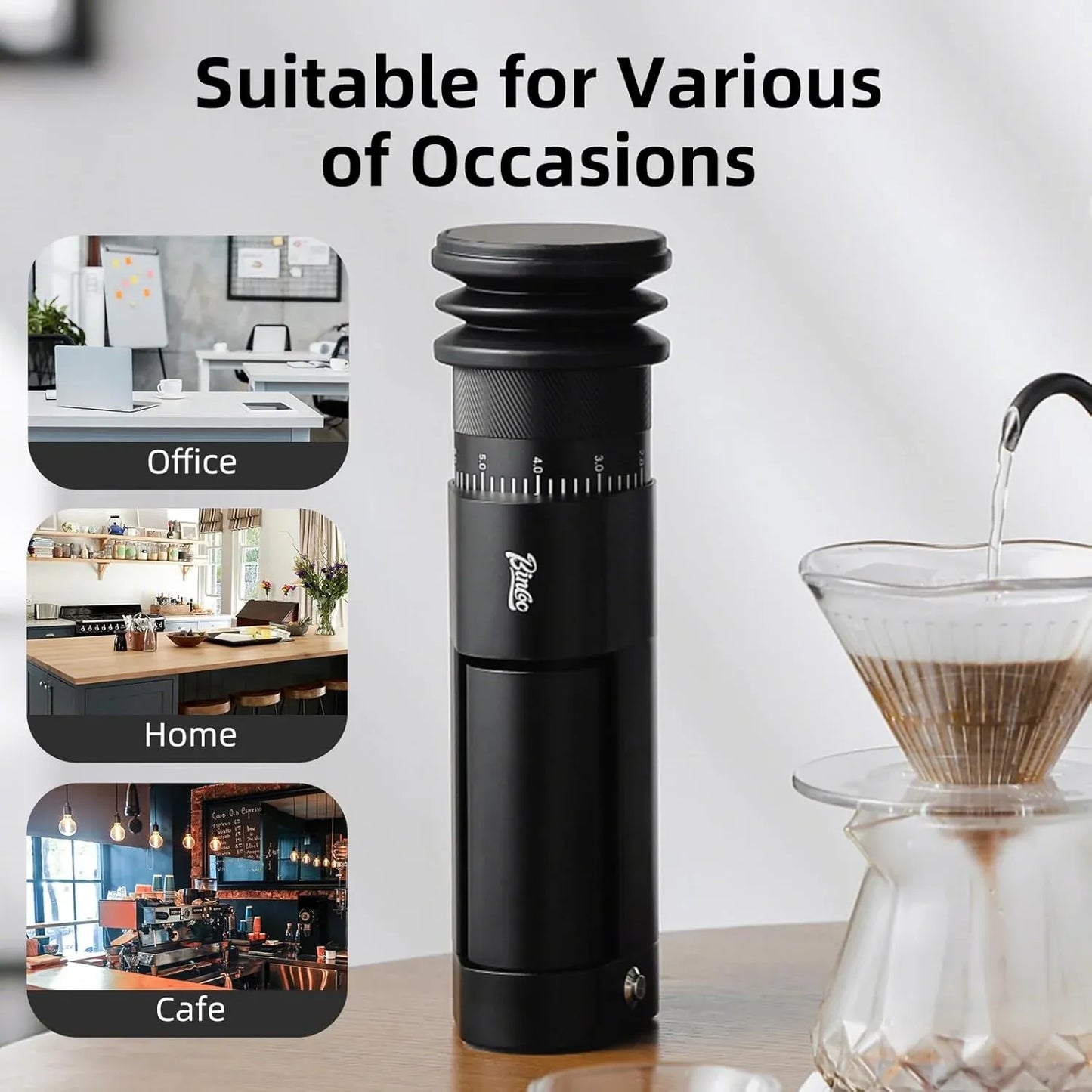 Bincoo One-Touch Coffee Bean Grinder