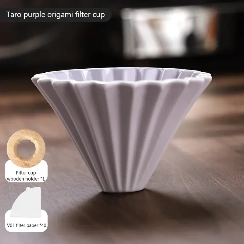 Bincoo Origami Ceramic Coffee Dripper