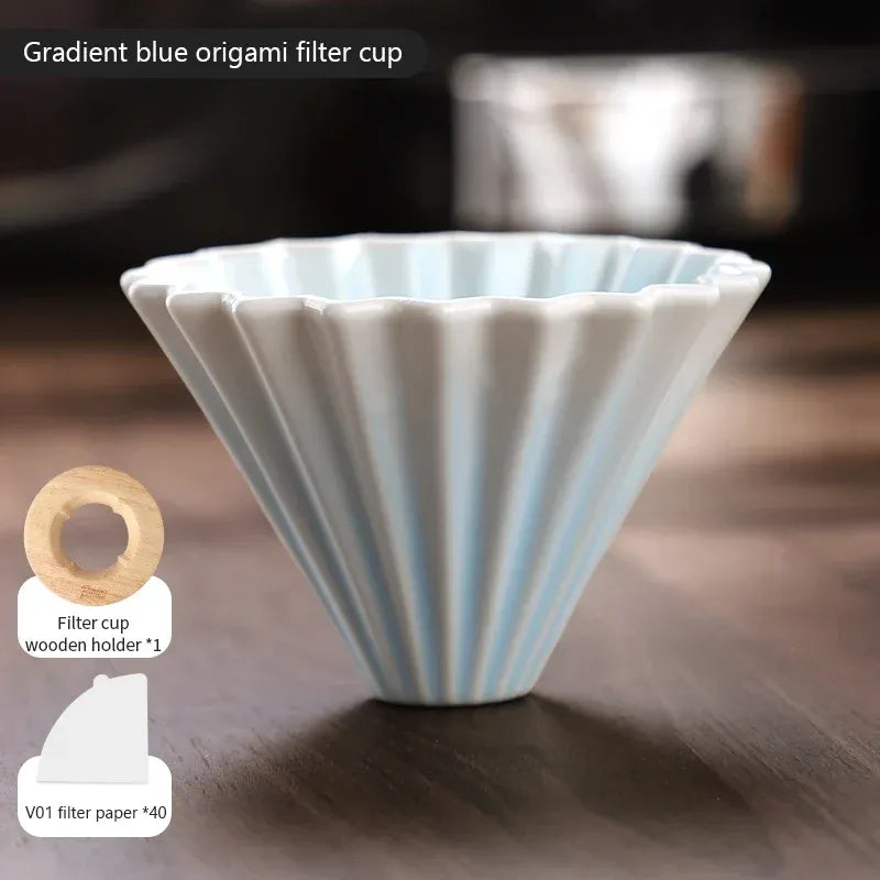 Bincoo Origami Ceramic Coffee Dripper
