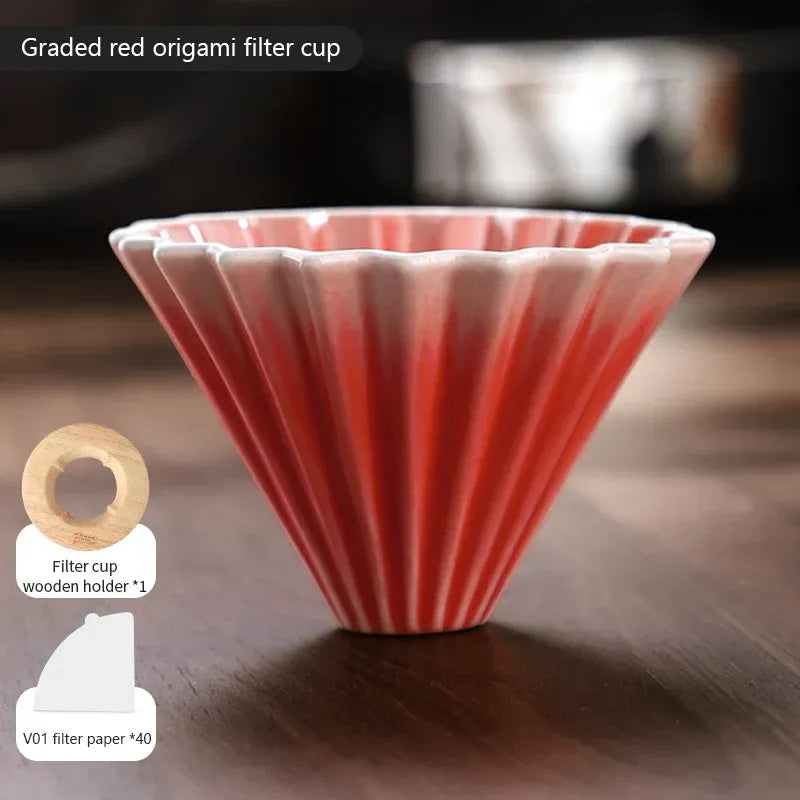 Bincoo Origami Ceramic Coffee Dripper