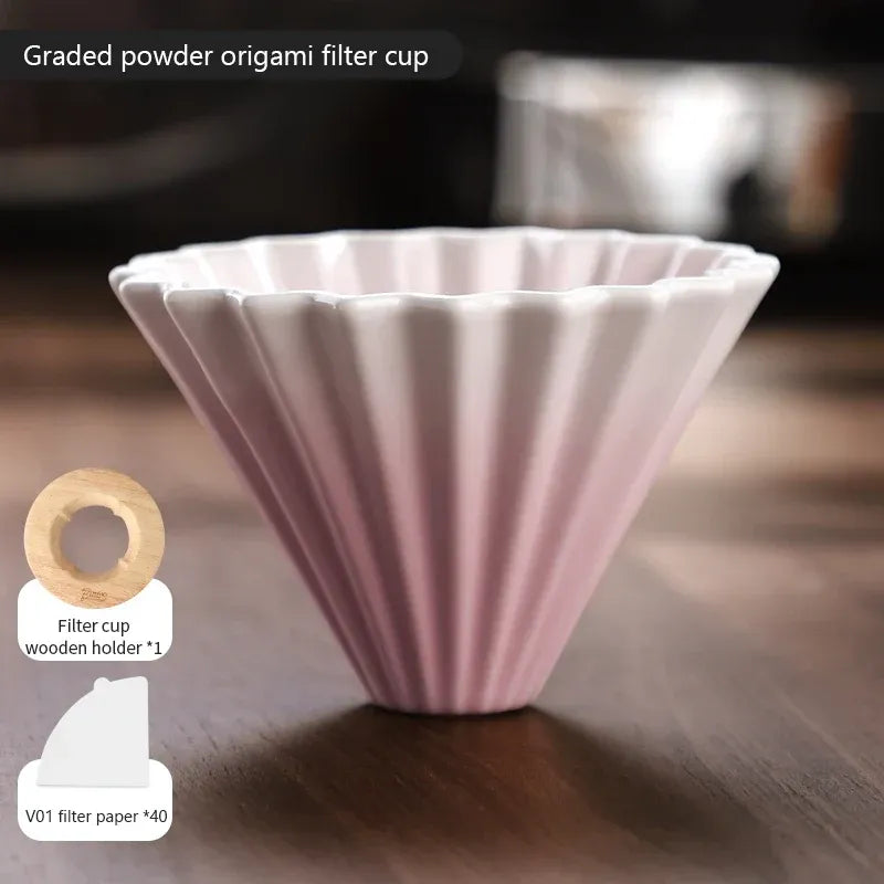 Bincoo Origami Ceramic Coffee Dripper